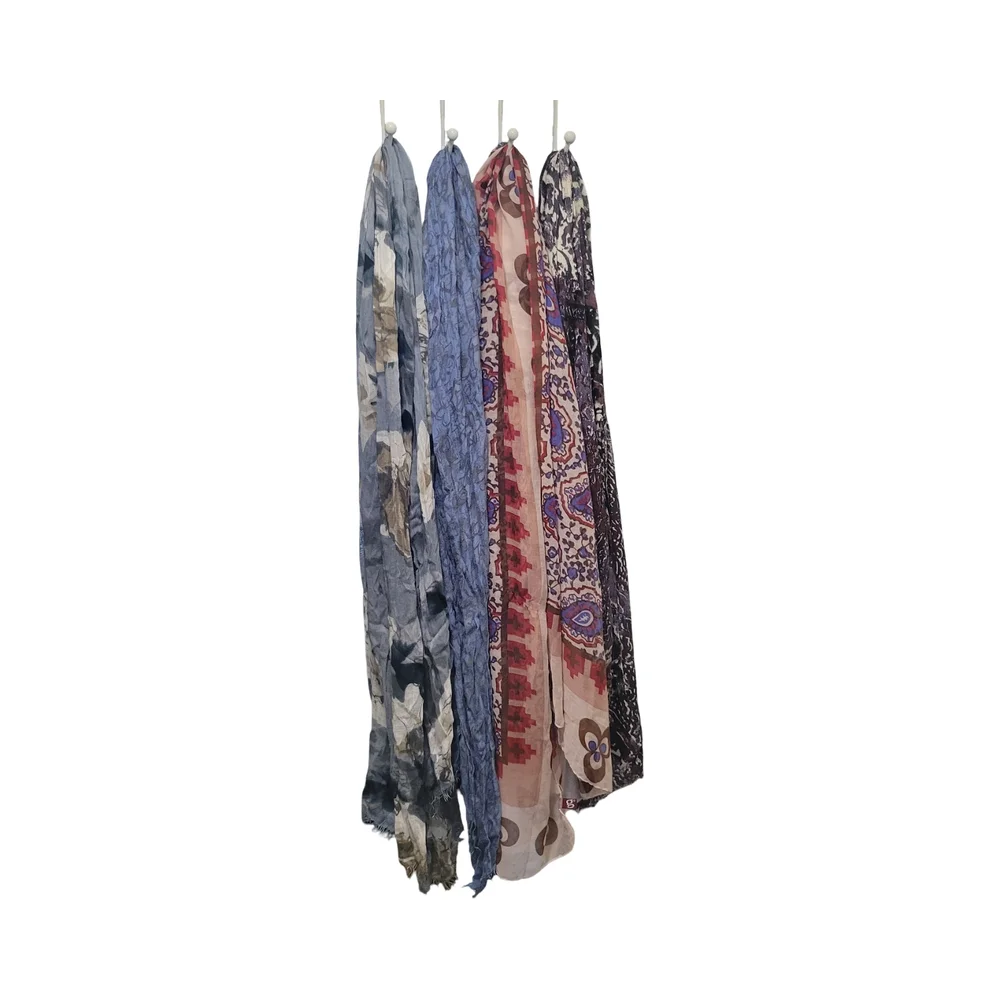 Set of Four Patterned Scarves - Picture 1 of 6